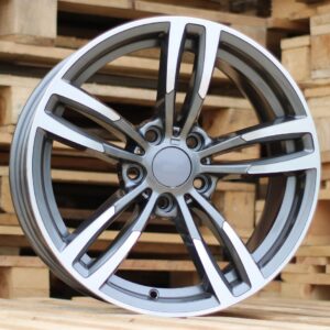 R16x7  5X120  ET  40  72.6  BK855  (BY1121)  Grey Polished (MG)  For BMW  (Z3)