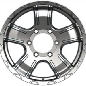 R16x8  6X139.7  ET  0  106.1  B6FC2  Black Polished (MB)  For 4X4