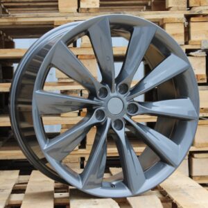 R21x9  5X120  ET  40  64.1  B1385  Gun Metal (GM)  For RACIN  (P)  (TESLA Front+Rear)