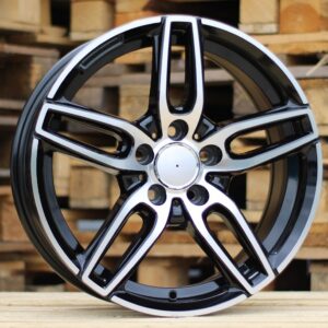 R17x7.5  5X112  ET  45  66.6  B5434  Black Polished (MB)  For MER  (K4)