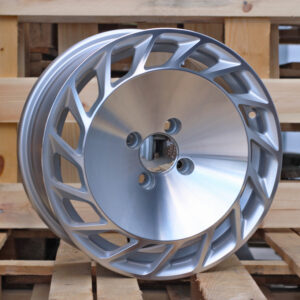 R15x7  4X100  ET  30  67.1  F1025  Machined Silver (MS)  For RACIN  (L3)