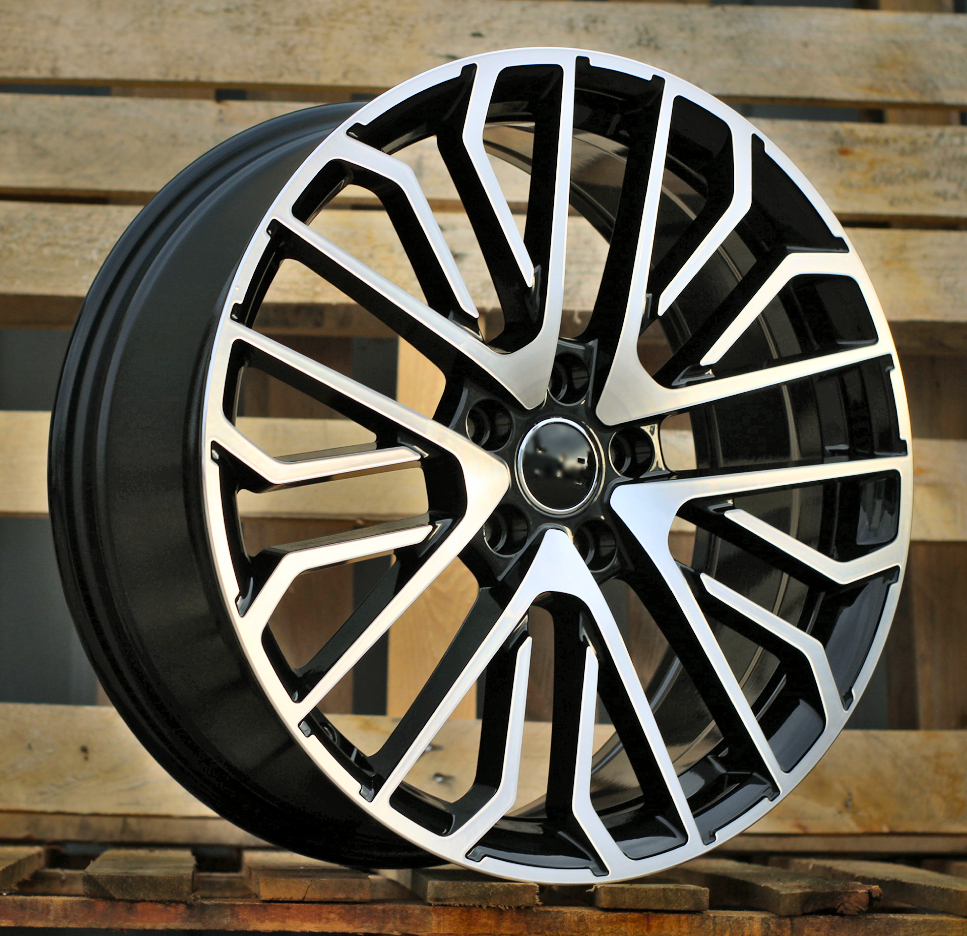 R19x8 5X112 ET 40 66.5 3S1261 Black Polished (MB) For AUD (P) (HYBRID FORGED New Model)