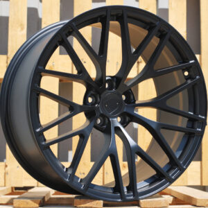 R21x9 5X112 ET 28 66.5 XFRGW5697 Black Matt (BM) For PORCH (K3) (FORGED (Rear+Front))