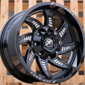 R20x10  5X127  ET  M12  78.1  L1449  Black (BL)  For 4X4  (K3)  (Milling)
