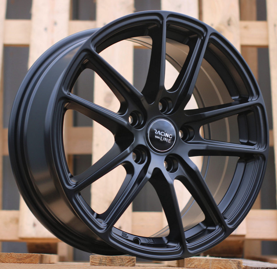 R16x7 5X112 ET 42 66.6 BK1155 Black Half Matt (BLHM) For RACIN (P)
