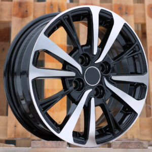 R15x6 4X100 ET 40 54.1 B1846 Black Polished (MB) For TOYOT (Z4)