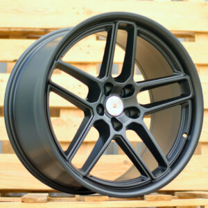 R20x10.5 5X115 ET 15 71.5 A5897 Black Half Matt (BLHM) For DODGE (P) (Front+Rear)
