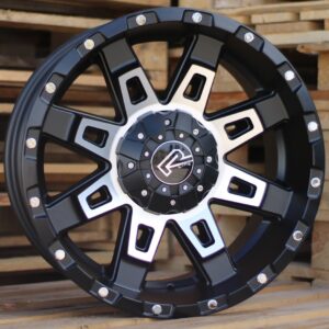 R18x9  10X127/139  ET  0  78.1  B5261  Black (BL)  For 4X4  (P)
