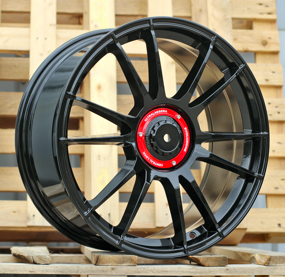 R19x8.5 10X100/114.3 ET 42 73.1 F9713 Black (BL) For RACIN (K8) (HYBRID FORGED OZ Style)