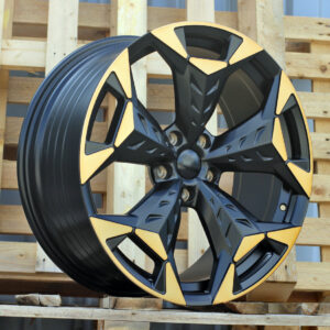 R19x8.5  5X112  ET  38  57.1  YF5717  Black Polished Half Matt Cooper (MBHMC)  For CUPRA  (Z4)  (HYBRID FORGED)