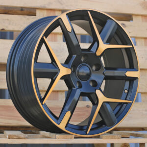 R19x8  5X112  ET  40  57.1  YF6147  Black Polished Half Matt Cooper (MBHMC)  For CUPRA  (K8+Z6)  (HYBRID FORGED)