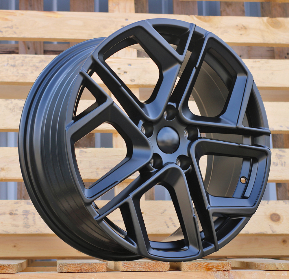 R18x7.5 5X112 ET 40 57.1 Y1243 (YF5667) Black Half Matt (BLHM) For VW (M) (HYBRID FORGED)