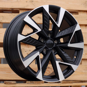 R18x8  5X112  ET  40  57.1  YF0443  Black Polished Half Matt (MBHM)  For CUPRA  (P1)  (HYBRID FORGED)