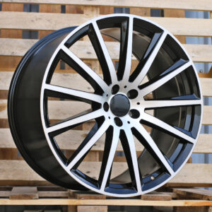 R21x10  5X112  ET  44  66.6  H3524F  Black Polished (MB)  For MER  (Z3)  (HYBRID FORGED Rear+Front)
