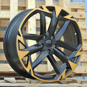 R20x8.5  5X112  ET  38  57.1  YF3005  Black Polished Half Matt Cooper (MBHMC)  For CUPRA  (Z4)  (HYBRID FORGED)