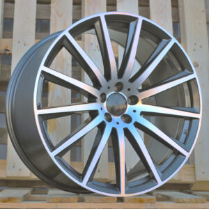 R21x10  5X112  ET  44  66.6  H3524F  Grey Polished (MG)  For MER  (Z5)  (HYBRID FORGED Rear+Front)