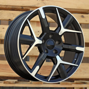 R19x8  5X112  ET  40  57.1  YF6147  Black Polished Half Matt (MBHM)  For CUPRA  (K8)  (HYBRID FORGED)