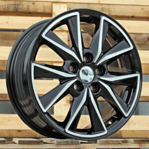 R17x7  5X114.3  ET  50  67.1  FE173  Black Polished (MB)  For MAZDA  (Z5)