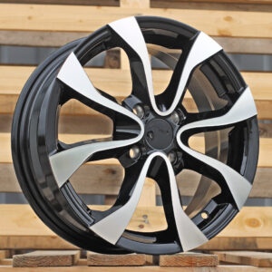 R15x6  4X100  ET  50  60.1  A415  (XFA10)  Black Polished (MB)  For NISS  (P1)
