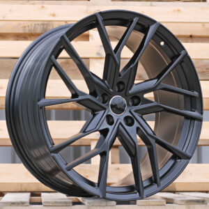 R21x9  5X112  ET  42  57.1  YF5771  Black Half Matt (BLHM)  For AUD  (K7)  (HYBRID FORGED Q4 e-tron (Rear))