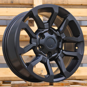 R17x7.5 6X139.7 ET 30 106 B1623 (BK5901) Black Half Matt (BLHM) For TOYOT (M)