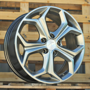 R17x7  5X108  ET  50  63.4  BK675  Hyper Black (HB)  For FORD  (R)
