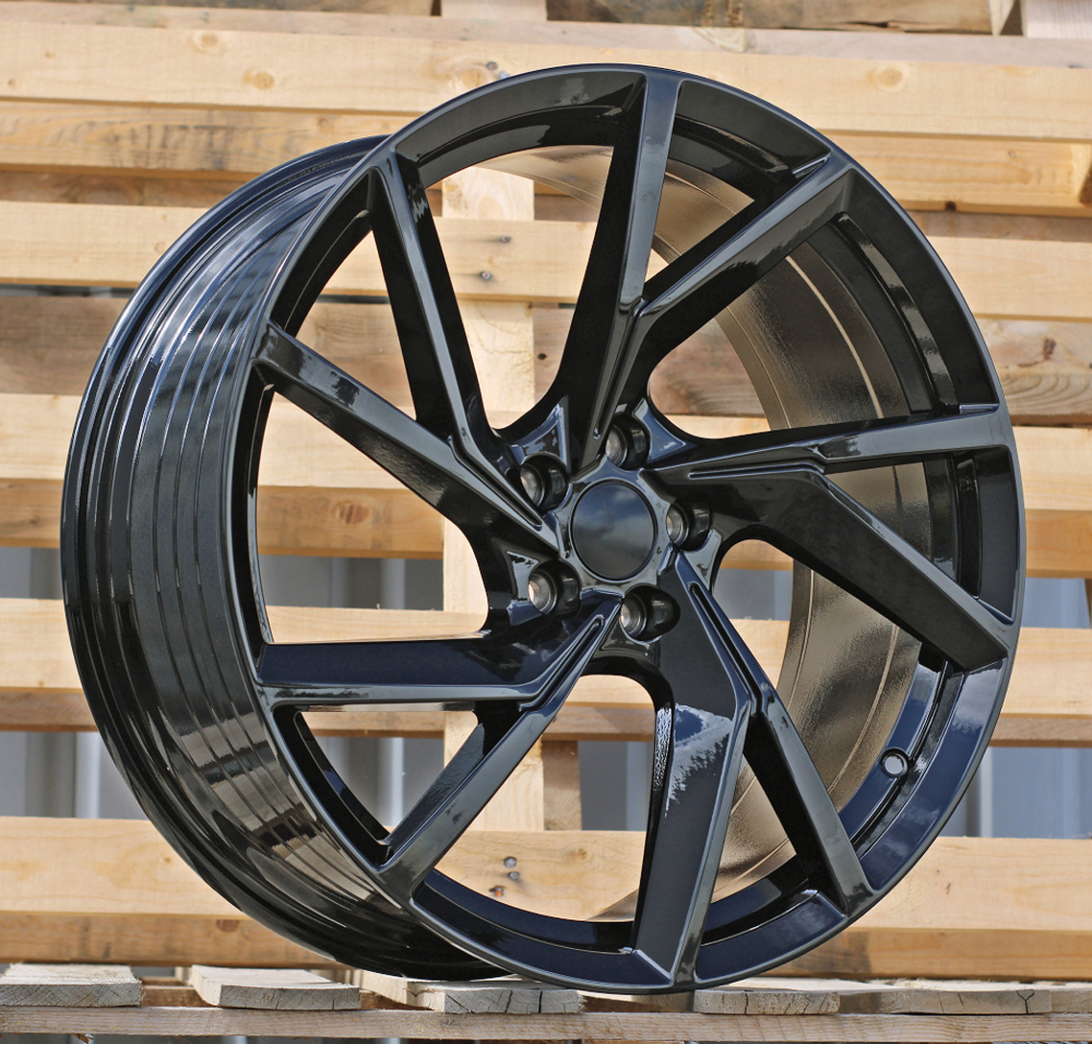R20x8.5 5X108 ET 40 63.4 YF5709 Black (BL) For JAGUAR (K7) (HYBRID FORGED)