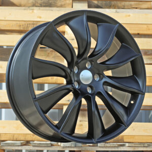 R21x9.5 5X114.3 ET 50 66.1 BY259 Black Half Matt (BLHM) For INFINITI (Z1)