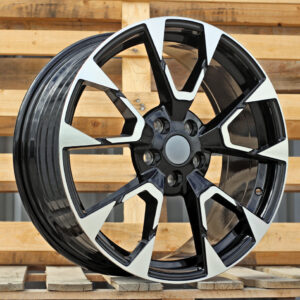 R18x7.5 5X108 ET 50 63.3 IN3639F Black Polished (MB) For FORD (K7) (HYBRID FORGED (Kuga; Puma))