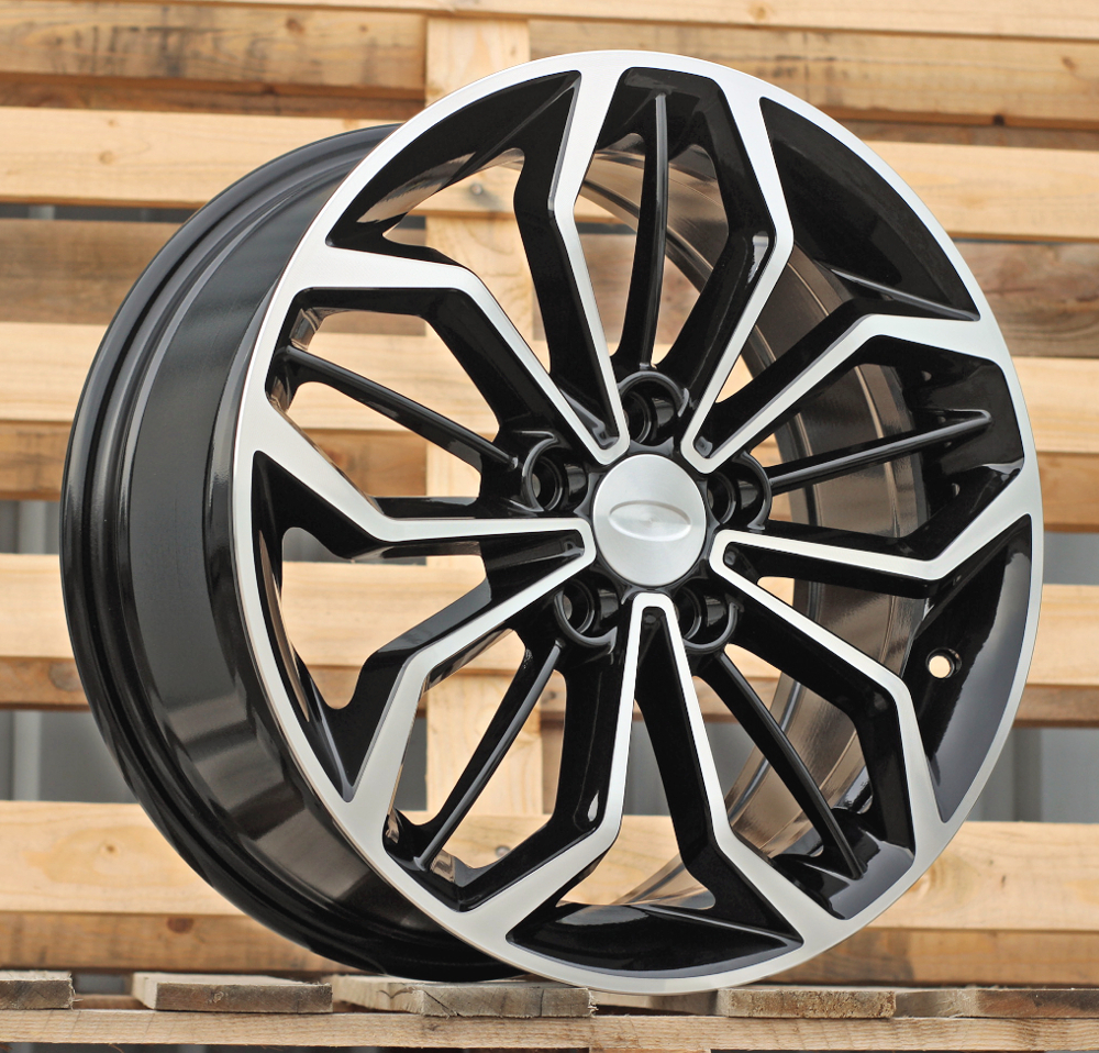 R16x6.5 5X108 ET 50 63.3 B5433 Black Polished (MB) For FORD (D2+R)