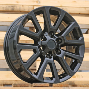 R17x7.5  6X139.7  ET  25  106.1  B1072  (H843F)  Black (BL)  For TOYOT  (K8)  (HYBRID FORGED)