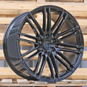 R21x9 5X112 ET 26 66.6 B1026 (D1041) Full Black (FB) For BMW (K7) (Rear+Front)