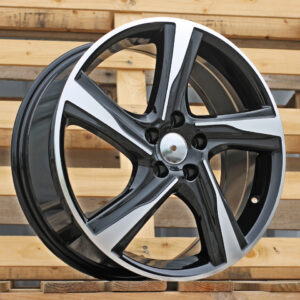 R16x7  5X108  ET  46  67.1  BY115  (DW5080)  Black Polished (MB)  For VOLVO  (P1)