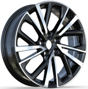 R19x7  5X114.3  ET  35  60.1  H3568F  Black Polished (MB)  For TOYOT
