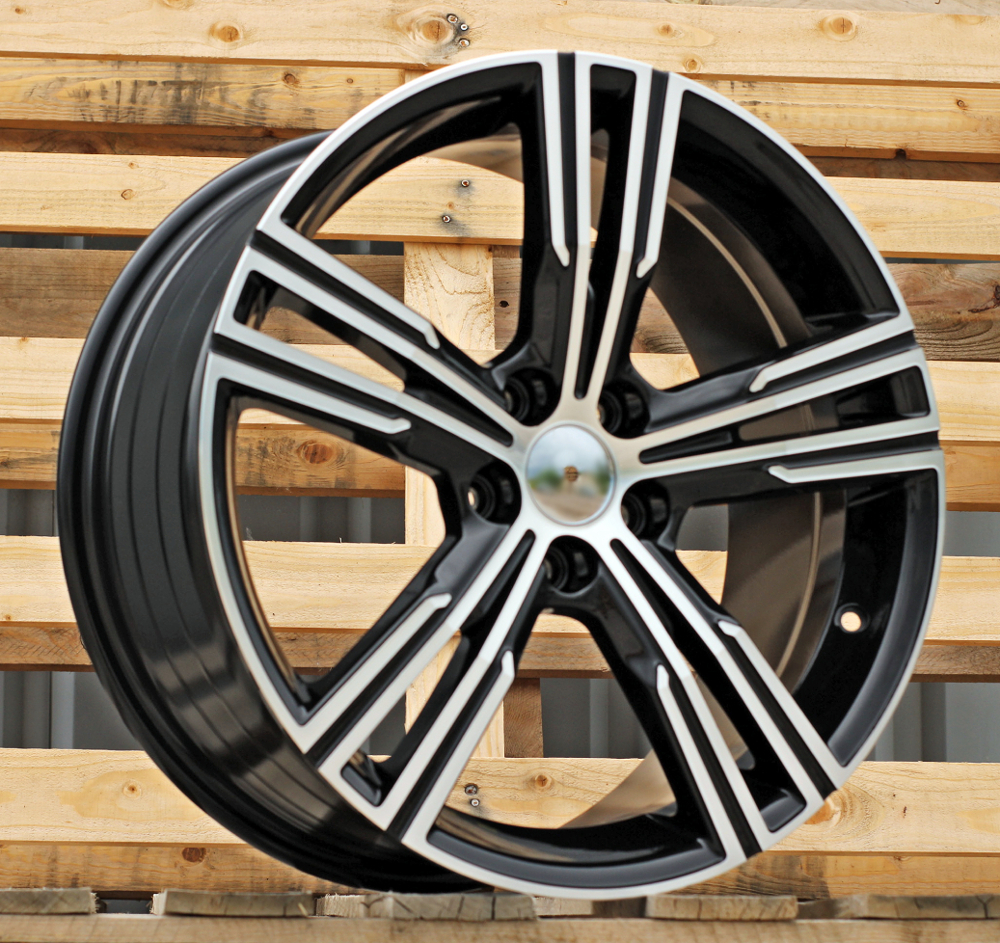 R17x7.5 5X108 ET 45 63.3 FE184 Black Polished (MB) For VOLVO (K7)