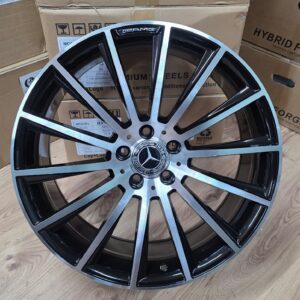 R19 MB 5x112 AMZ 3061F MB  19x9.5  5x112  ET: 43  66.5 Color: Black polish (BP) 19x8.5  5x112  ET: 36  66.5