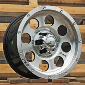 R16x8  6X114.3  ET  0  66.1  QC812  Black Polished (MB)  For 4X4  (K7)  ((AKC 65 Eur))