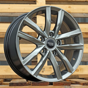 R16x7  5X112  ET  45  57.1  XFC61  (BK5182)  Hyper Black (HB)  For VW  (R+L2+K2+P)
