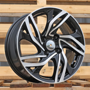 R16x7  4X108  ET  25  65.1  BK607  Black Polished (MB)  For CITRO  (P2+K2)
