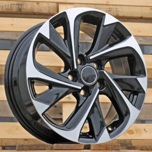 R17x7  5X114.3  ET  50  60.1  XFE89  (BYD2010)  Black Polished (MB)  For TOYOT  (Z2+Z1)