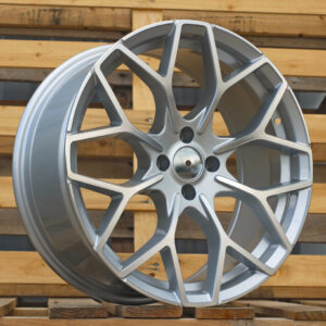 R18x8  4X100  ET  30  60.1  B1449  Machined Silver (MS)  For SMART  (K7)  ((AKC 55 Eur) HAXER Front+Rear)