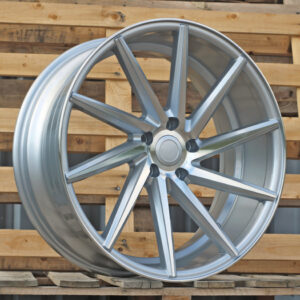 R19x9.5  5X112  ET  40  66.5  B1059  Machined Silver (MS)  For RACIN  (Z2+M)  (RIGHT SIDE (Style Vossen))