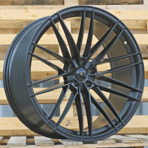 R23x10 5X112 ET 15 66.5 F1995 (IN417) Black Half Matt (BLHM) For AUD (M) (ABT Style)