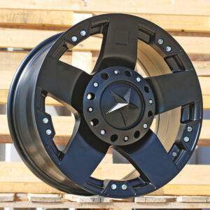 R18x9  5X139.7/150  ET  M12  110.1  A5187  Black Matt (BM)  For 4X4  (Z1)