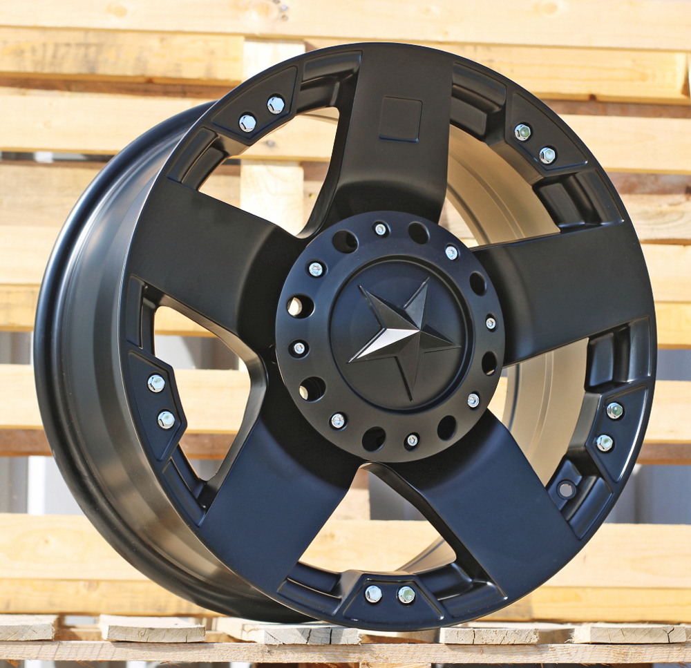 R18x9 5X139.7/150 ET M12 110.1 A5187 Black Matt (BM) For 4X4 (Z1)