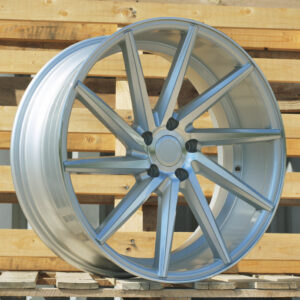 R20x10  5X120  ET  40  72.6  B1058  Machined Silver (MS)  For RACIN  (P+P2+Z1)  ((AKC 110 EUR)Style Vossen)