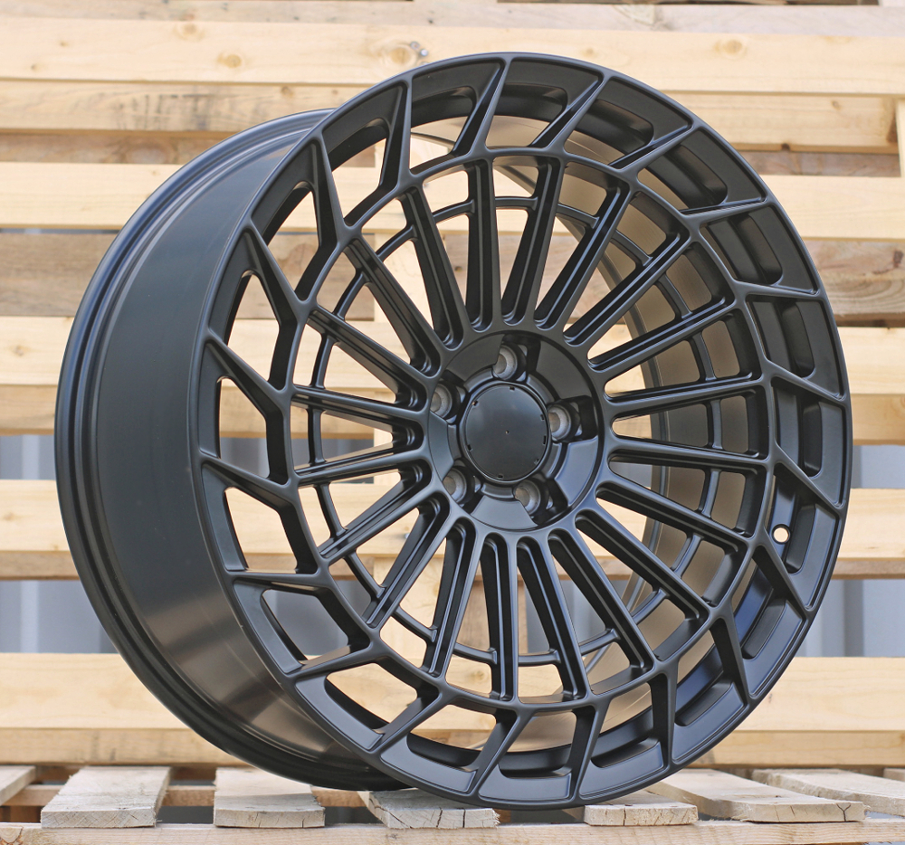 R21x11 5X112 ET 42 66.6 FBX162 (I0359) Black Half Matt (BLHM) For MER (A+M+P2) (HYBRID FORGED Rear+Front)