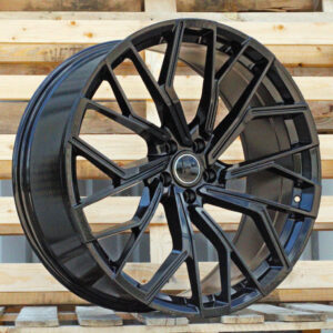 R22x10 5X112 ET 26 66.45 F760 (FC760) Gloss Black (GB) For AUD (Z6) (HYBRID FORGED)