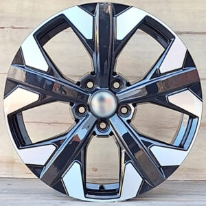 R18 x7.5  5x114.3  ET: 45  67.1 Color: Black polish (BP)