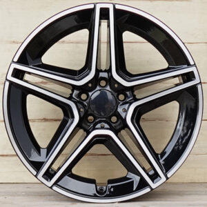 R19 Mercedes 5x112 AMZ H3067F MB  19x9.5  5x112  ET: 43  66.5 Color: Black polish (BP) 19x8.5  5x112  ET: 36  66.5 Color: Black polish (BP)